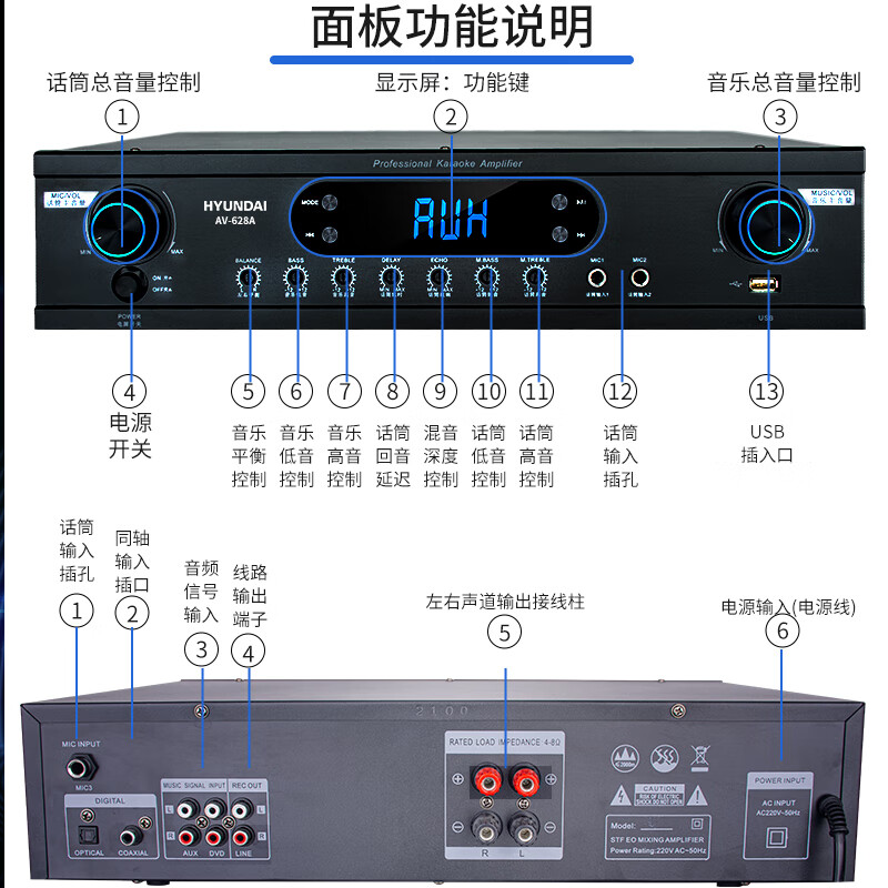 调音台和功放的区别