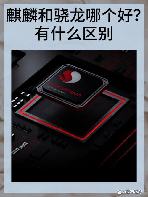 骁龙和高通的区别