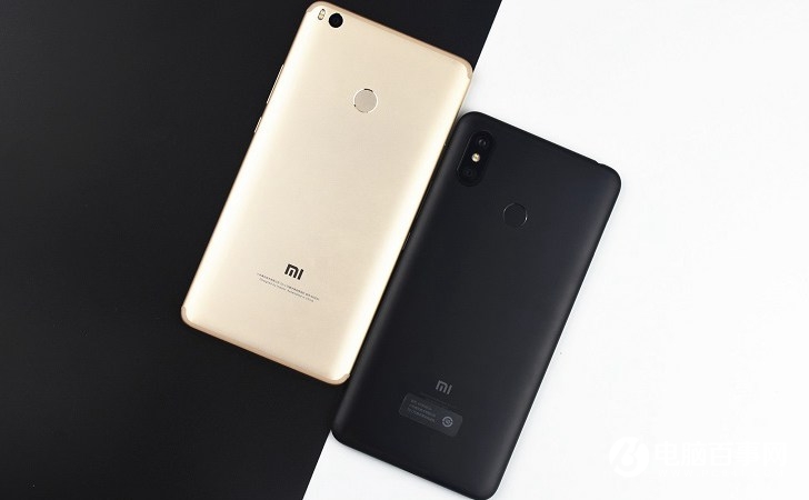 小米max2max区别 小米max和max2的外观区别 