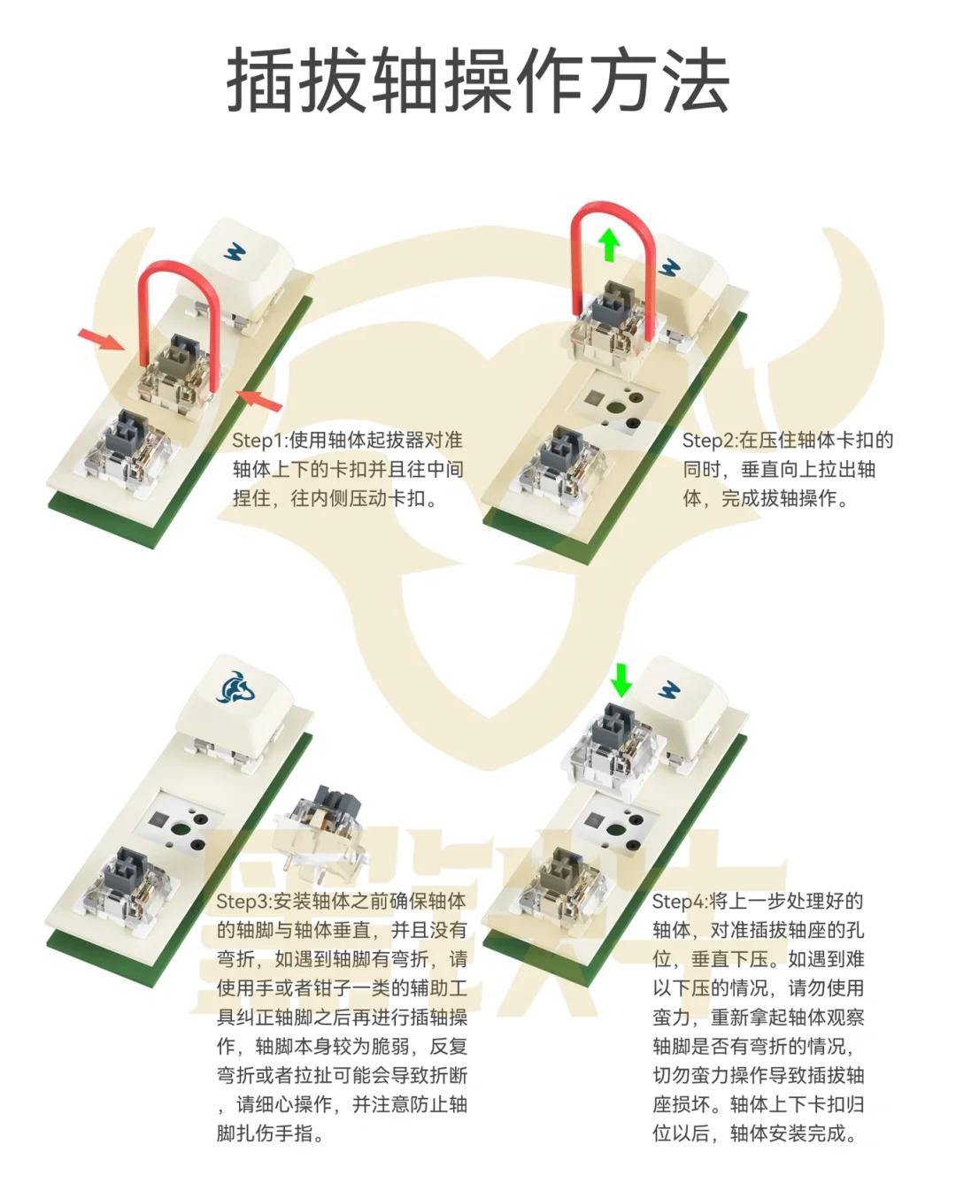 机械键盘各轴区别 机械键盘各轴区别图 