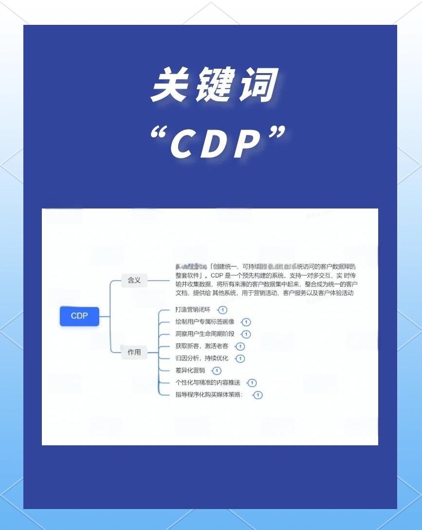 CDP和CDP区别 cdp cdm 区别 