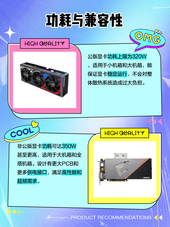 各品牌公版显卡区别 品牌显卡和公版显卡有什么区别 