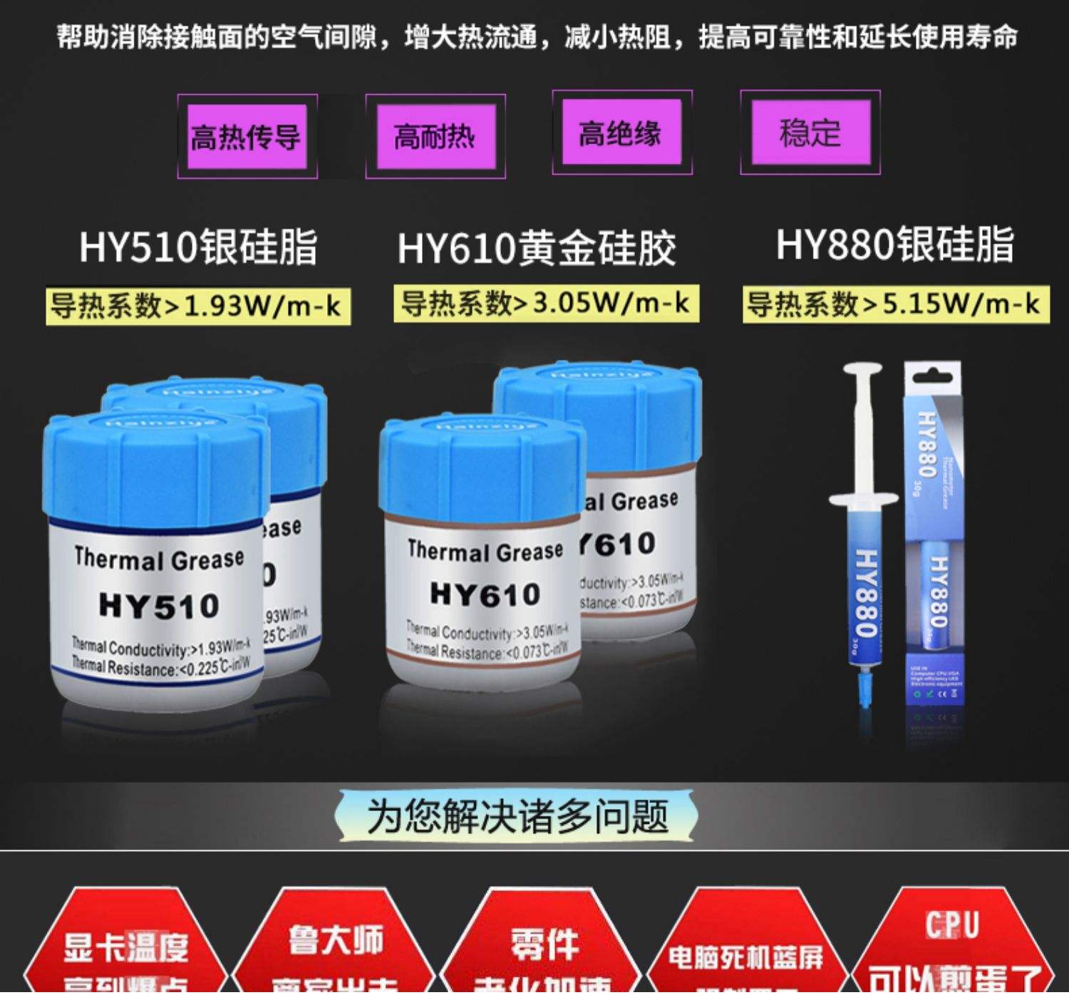 散热硅胶和硅脂的区别 硅脂和散热器哪个更重要 